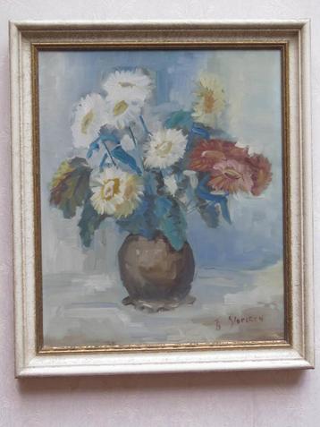 schilderij 'bloemen' beschikbaar voor biedingen