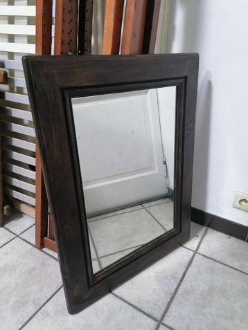 Miroir ancien cadre en bois 60x79cm