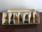 Set van 7 dwergen kabouters glas in originele doos, Enlèvement ou Envoi
