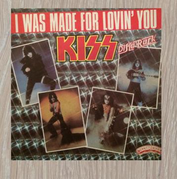 7"  Kiss ‎– I Was Made For Lovin' You   beschikbaar voor biedingen