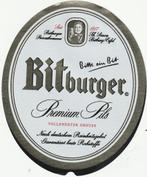 bieretiket #11933 Bitburger (83x100mm), Collections, Autres marques, Autres types, Envoi, Neuf