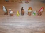 A - Lot de 7 figurines plastiques oiseaux TERRA., Ophalen of Verzenden, Zo goed als nieuw, Dier