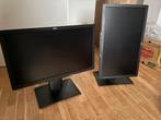 2 Écrans Fujitsu Full HD ajustables, Informatique & Logiciels, 3 à 5 ms, Fujitsu Siemens, Full HD, Enlèvement