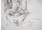 HANS BELLMER - 1973 - WOMAN WITH HAIR - ORIGINAL ETCHING, Ophalen of Verzenden