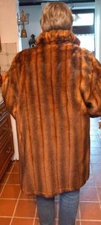 Dames mantel  in Bont, large., Kleding | Dames, Ophalen, Bruin, Maat 42/44 (L), Zo goed als nieuw