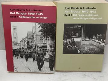 Het brugse 1940-1945 Ravyts Rondas Deel 1 en 3 beschikbaar voor biedingen