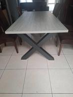 Table pieds croisés, Huis en Inrichting, Tafelonderdelen, Ophalen, Gebruikt
