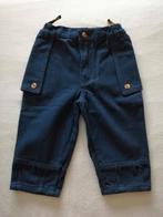 Nieuw: marineblauwe jeansbroek T80, Ophalen of Verzenden, Nieuw, Broekje
