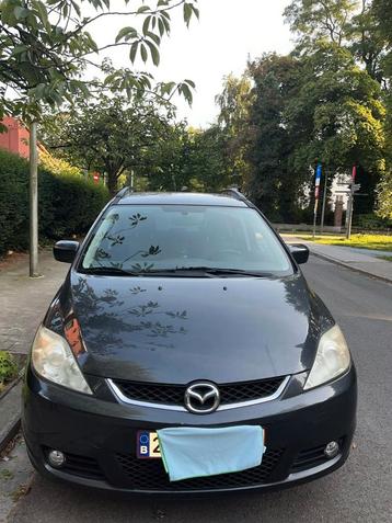 Mazda 5, Autos, Achat, 7 places, Boîte manuelle, Noir