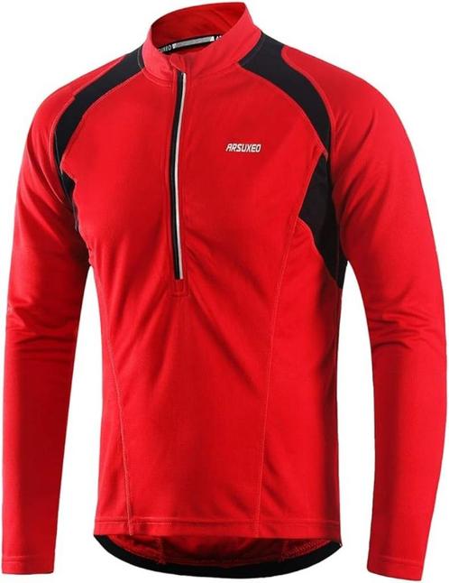 ARSUXEO Heren Fietsshirt SNELLE GRATIS LEVERING, Fietsen en Brommers, Fietsaccessoires | Fietskleding, Nieuw, Heren, L, Verzenden