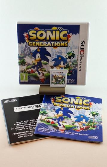 Sonic Generations - Nintendo 3DS - SEGA - Intégrale, À partir de 7 ans, Comme neuf, Plateforme, Envoi