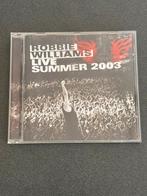 Robbie Williams “ Live Summer 2003” CD, Pop rock, Utilisé, Enlèvement ou Envoi