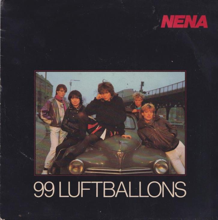 Nena – 99 Luftballons / Ich bleib’ im bett - Single, Cd's en Dvd's, Vinyl Singles, Gebruikt, Single, Pop, 7 inch, Ophalen of Verzenden