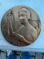 Cinema Medal: Belgische cursus beeldende kunsten, Cours, Postzegels en Munten, Ophalen of Verzenden, Brons