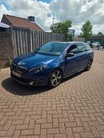 Peugeot 308 sw GT Line 1.6 hdi, Auto's, Blauw, Leder, 5 deurs, Particulier