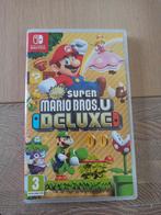 New Super Mario U Deluxe - Switch, Comme neuf, Enlèvement ou Envoi