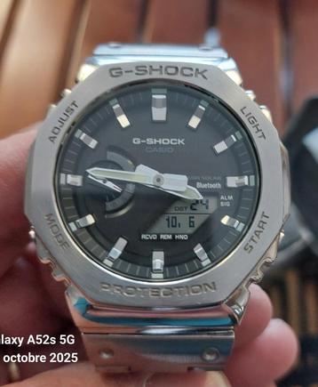 Casio G Shock GBM2100-1AER Bluetooth op zonne-energie beschikbaar voor biedingen