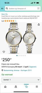 Horloge set, nieuw, watch set fossil, Ophalen, Nieuw