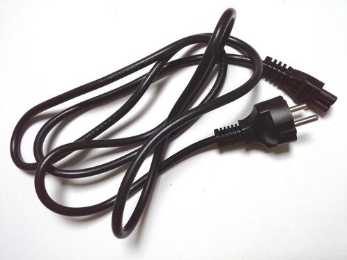 Câble d'alimentation tripolaire pour chargeur de PC 183 cm, Computers en Software, Laptop-opladers, Gebruikt, Ophalen of Verzenden