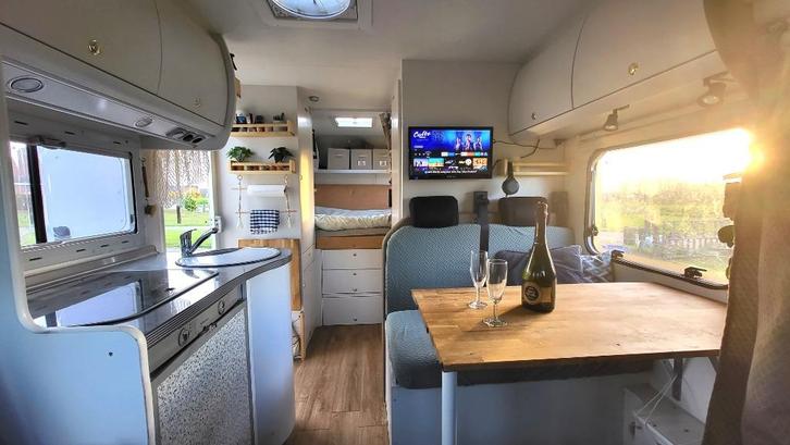 Burstner Marano T590 (2.8L) met tal van upgrades, Caravans en Kamperen, Mobilhomes, Particulier, tot en met 3, Integraal, Bürstner