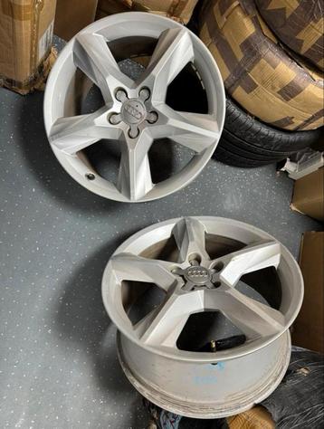 2X 8R0601025CG Audi 8R Q5 Velg Velgen 8 x 18" inch ET39 beschikbaar voor biedingen