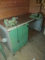 Werkbank metaal, Doe-het-zelf en Bouw, Werkbanken, Ophalen, Zo goed als nieuw, Bankschroef