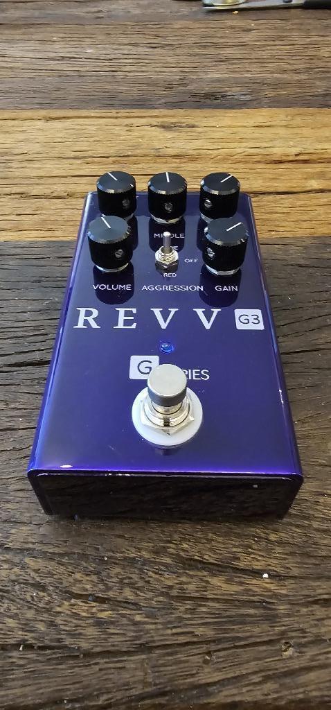 Revv G3 Pedal, Muziek en Instrumenten, Effecten, Zo goed als nieuw, Distortion, Overdrive of Fuzz, Ophalen