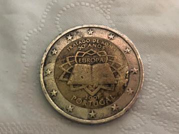 Gebruikte Euro 2-herdenkingsmunt 2007 Eurozone Portugal, Postzegels en Munten, Munten | Europa | Euromunten, Ophalen of Verzenden