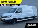 MAN TGE 35 L4H3 3.180 177pk Automaat Camera Sensoren Cruise, Auto's, Bestelwagens en Lichte vracht, Stof, MAN, Wit, 257 g/km