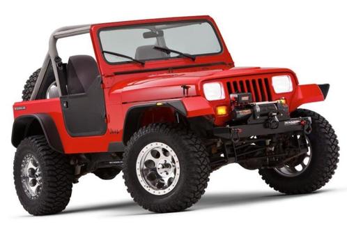 Bushwacker Ailes YJ Wrangler Fenders, Auto-onderdelen, Carrosserie, Bumper, Audi, BMW, Honda, Jeep, Mini, Opel, Seat, Suzuki, Skoda