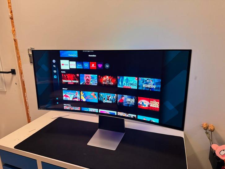 34" Odyssey OLED G8 Ultrawide, Computers en Software, Monitoren, Zo goed als nieuw, DisplayPort, Gaming, Ultrawide, Ophalen