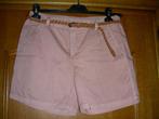 Zalmkleurig short + riem, Vera Moda, maat : M, Kleding | Dames, Broeken en Pantalons, Maat 38/40 (M), Overige kleuren, Ophalen of Verzenden