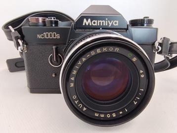 Mamiya nc1000s Camera with a 50mm Mamiya Sekor Lens f 1.7