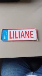 Gadget mini nummerplaat Liliane !, Divers, Cartes de voeux, Envoi, Neuf
