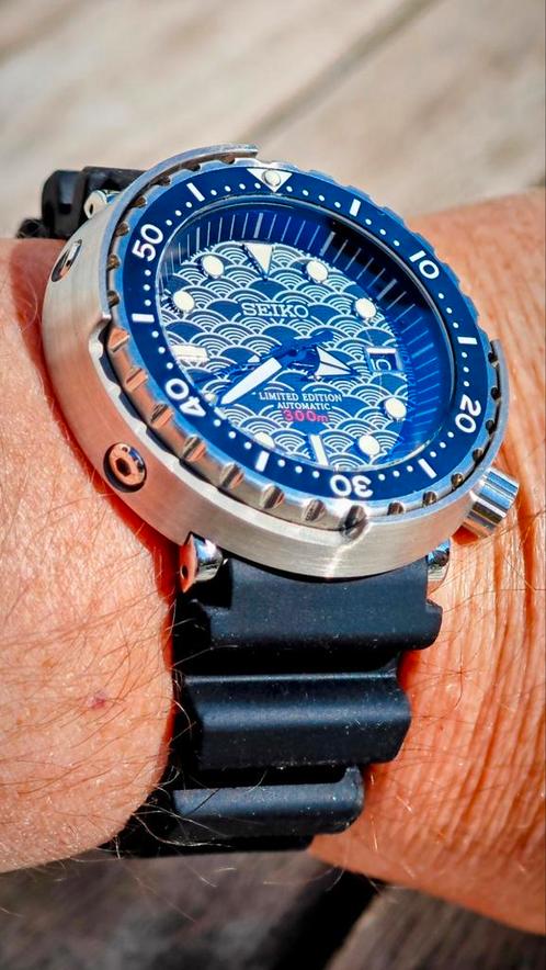 Seiko MOD Limited Edition Automatic, Handtassen en Accessoires, Horloges | Heren, Zo goed als nieuw, Seiko, Ophalen of Verzenden