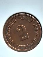 Oude munten - Duitsland - 2 Reichspfenning, Gebruikt, Ophalen of Verzenden
