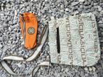 Pennezak Kipling + reistas Sicilië, Handtassen en Accessoires, Tassen | Reistassen en Weekendtassen, Ophalen, Gebruikt, Oranje