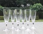 Set van 6 Kristallen Champagne glazen  6€/set, Antiek en Kunst, Antiek | Glaswerk en Kristal, Ophalen
