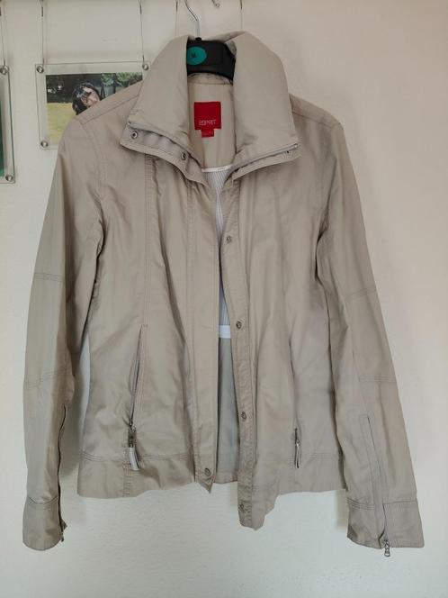 Stijlvolle dameswindjack ESPRIT in een universele beige kleu, Kleding | Dames, Jassen | Zomer, Zo goed als nieuw, Maat 36 (S)