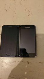 Samsung zwarte telefoon, Telecommunicatie, Gebruikt, Touchscreen, Zwart