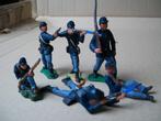 ACW Noordelijke infanterie 6 plastic figuurtjes 6 poses 1/32, Gebruikt, Figuurtje(s), Ophalen of Verzenden, Historisch