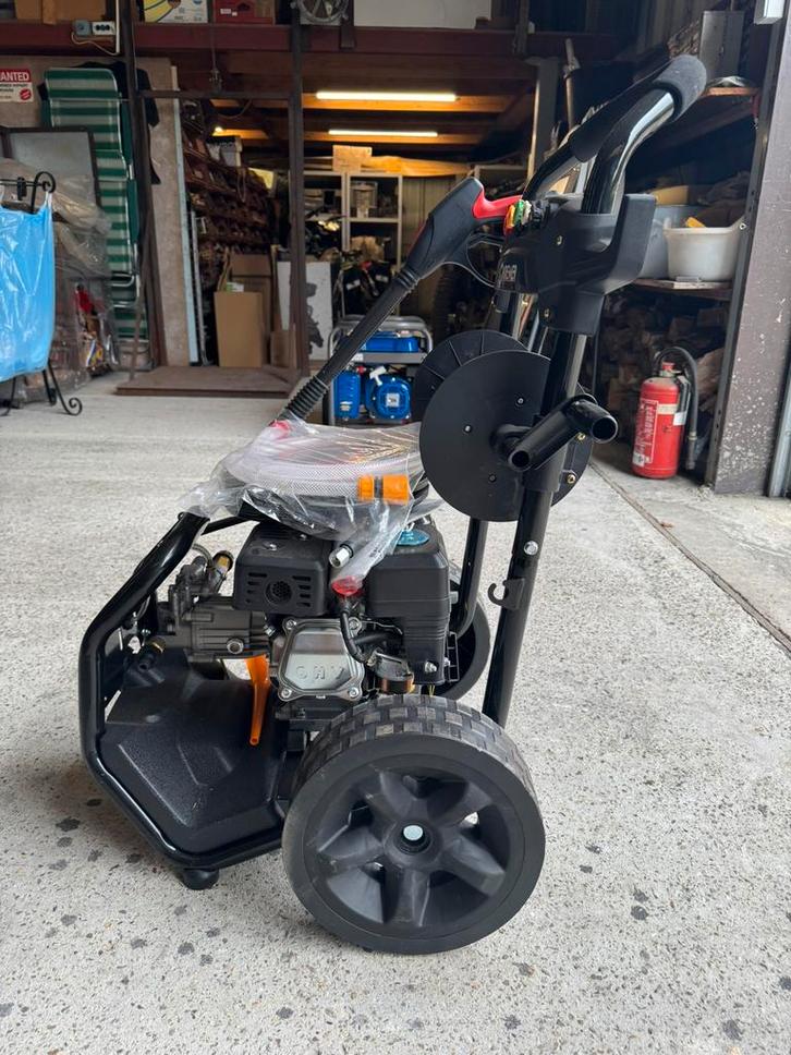 Kremer KR200H hogedrukreiniger, Tuin en Terras, Hogedrukreinigers, Nieuw, Benzine, Met autostop en -start, Ophalen