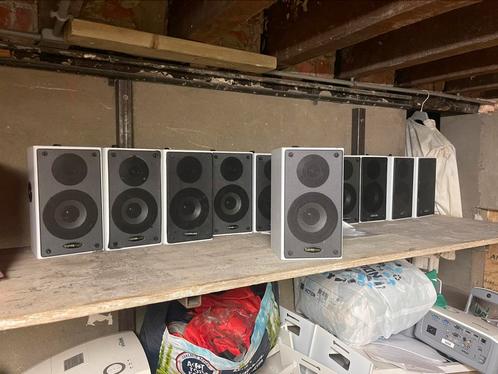 Lot de 12 enceintes Clever Audio en excellent état, Watersport en Boten, Navigatiemiddelen en Scheepselektronica, Zo goed als nieuw