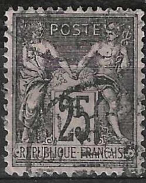 Frankrijk 1877/1880 - Yvert 97 - Type Sage - 25 c. (ST), Postzegels en Munten, Postzegels | Europa | Frankrijk, Gestempeld, Verzenden