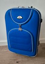 Koffer handbagage, Zacht kunststof, Gebruikt, Uitschuifbare handgreep, Ophalen