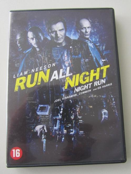 DVD RUN ALL NIGHT (Actiefilm met Liam Neeson), Cd's en Dvd's, Dvd's | Actie, Zo goed als nieuw, Actiethriller, Vanaf 16 jaar, Ophalen of Verzenden