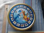 Boîte ronde en métal de Winnie l'ourson avec bonhomme de nei, Collections, Enlèvement ou Envoi, Comme neuf