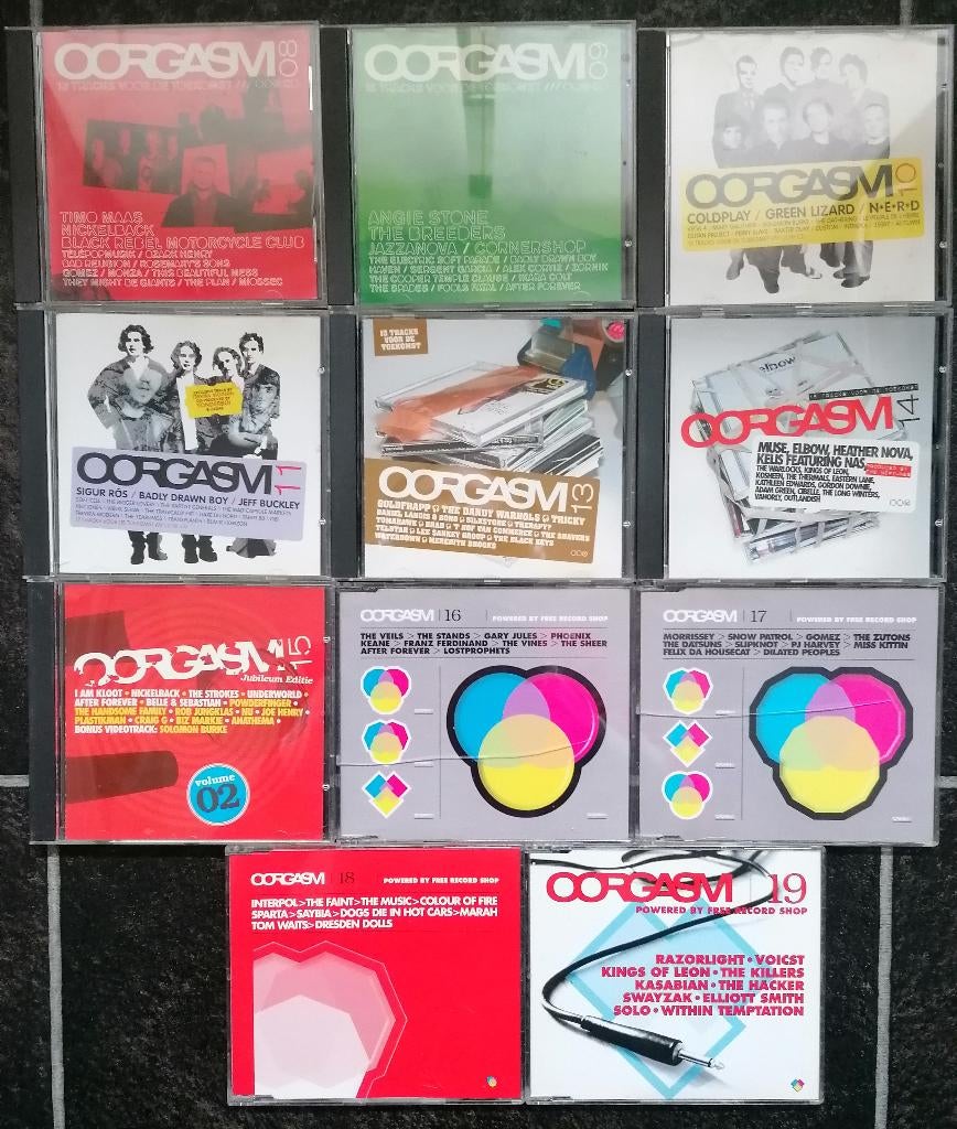 Oorgasm CD Lot 11 stuks, Ophalen of Verzenden, Gebruikt, Pop