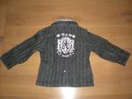 zwarte jeansjas - maat 86/92, Kinderen en Baby's, Babykleding | Maat 86, Ophalen of Verzenden, Gebruikt, Jongetje, Jasje