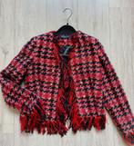 Marciano Designer tweed jasje met franjes nieuw maat s, Ophalen of Verzenden, Maat 36 (S), Jasje